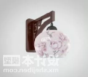 Outdoor Retro Wall Lamp Lighting Fixtures 3d model
