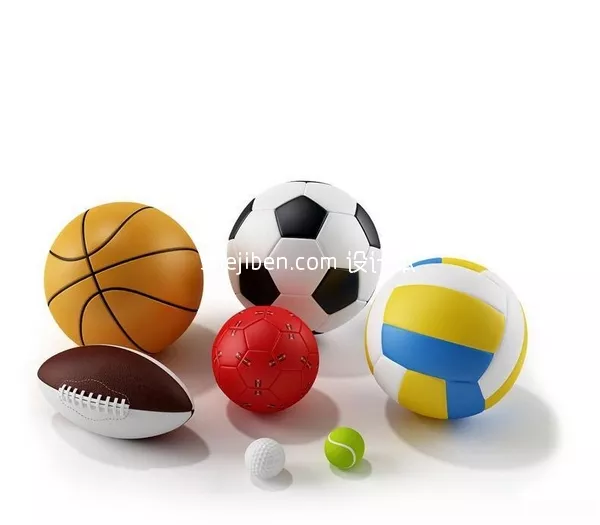 Classic Ball Football 3d model