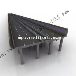 Bridge Road 3d model