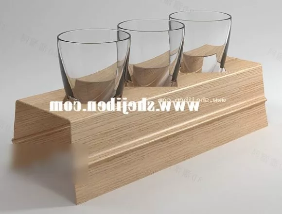 Glass Cup Transparent 3d model