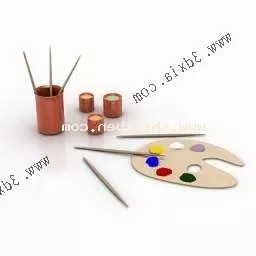 Painting Pen 3d model