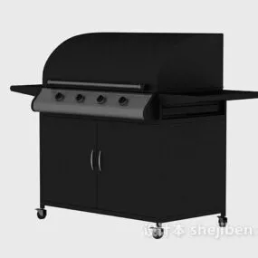 Barbecue Bbq Equipment 3d model