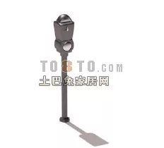 Parking Meter Equipment 3d model