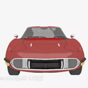 Vintage Sports Car Vehicle 3d model