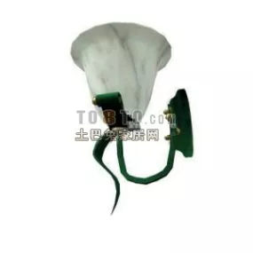 Wall Lamp Flower Shaped 3d model