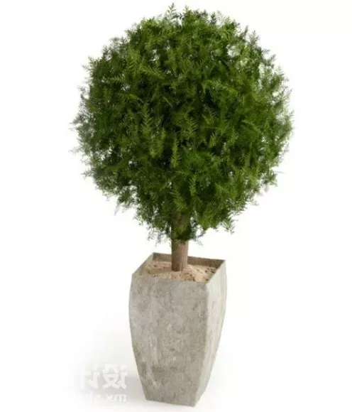 Ivy Brick Wall 3d model