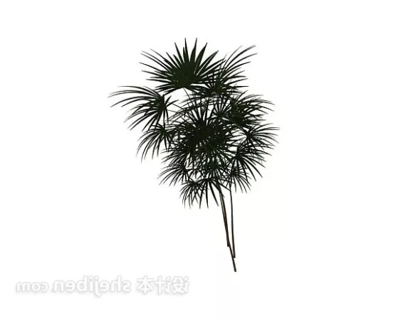 French Garden 3d model