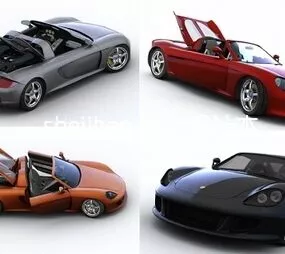 Porsche Luxury Sports Car 3d model
