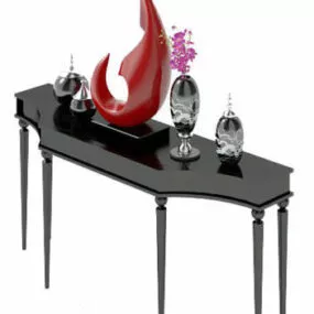 Post Modern Side Cabinet 3d model