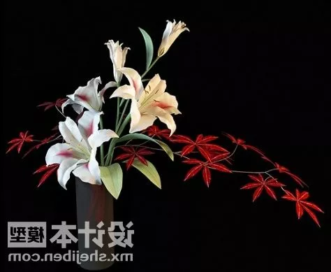 Large Indoor Potted Plant 3d model