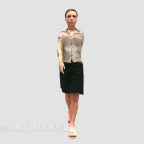 Pretty Woman 3d model