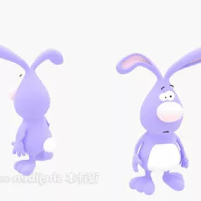 Children Cartoon Animal Toy 3d model