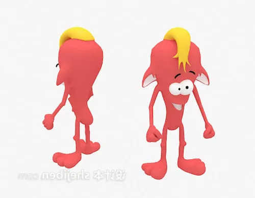 Toy Crane 3d model