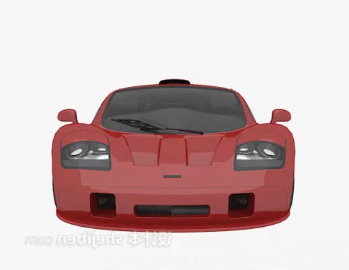 Classic Beetle Car 3d model