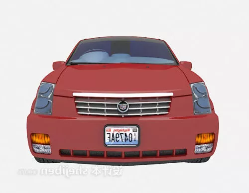 Red Car Mini Size 3d model Red Car Mini Size 3d model
