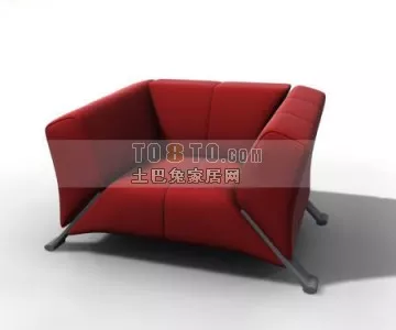 Sofa With Canopy 3d model