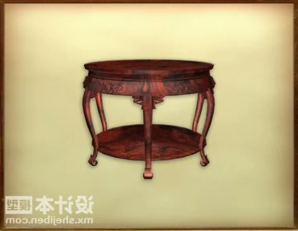 Antique Chinese Console Table 3d model