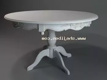 Round Restaurant Table 3d model Round Restaurant Table 3d model