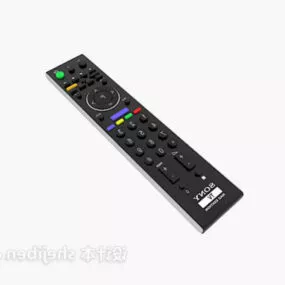 Remote Electronic Tv Control 3d model