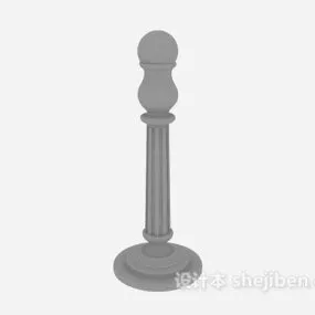 Park Column Architecture 3d model