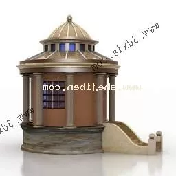 Stone Garden Pavilion 3d model