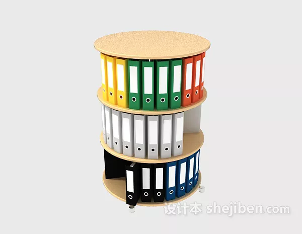 Bookstore Bookshelf Furniture 3d model