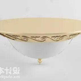 Round Luminaire Lighting 3d model