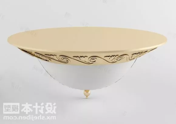 Round Luminaire Lighting 3d model Round Luminaire Lighting 3d model