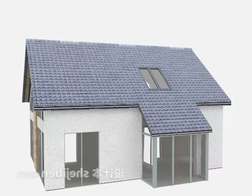 Mud Hut House 3d model