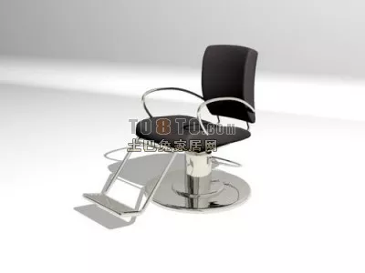 Upholstered Pad Seat 3d model