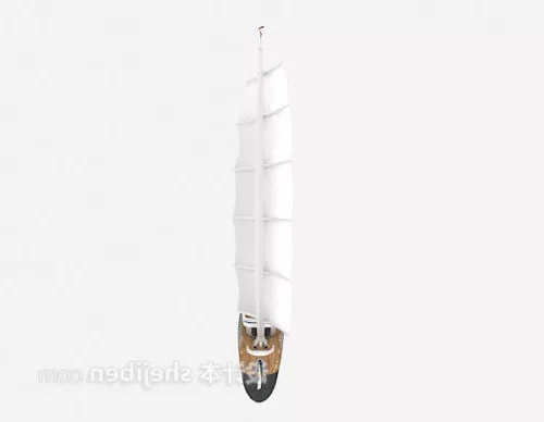 Traditional Sailboat 3d model Traditional Sailboat 3d model