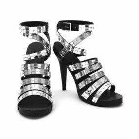 Fashion Sandals 3d model