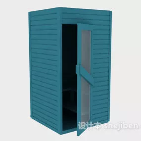 Sauna Bathroom 3d model