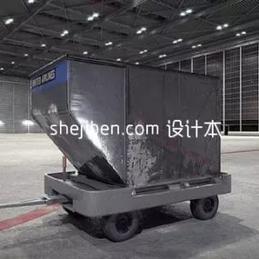 Factory Loader Vehicle 3d model
