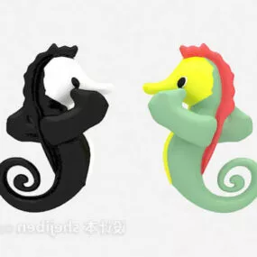Seahorse Toy 3d model