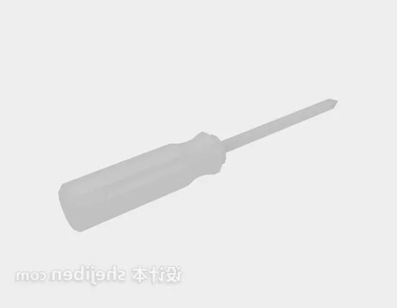 Screw Tool Household Appliance 3d model Screw Tool Household Appliance 3d model