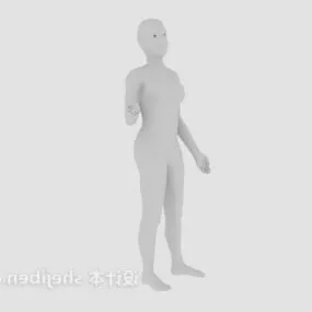 Swimwear Beauty Girl 3d model