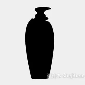 Shampoo Bottle 3d model