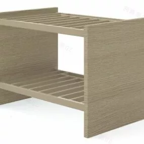 Shoe Rack 3d model