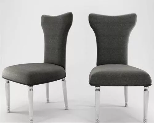 Simple European Chair 3d model Simple European Chair 3d model
