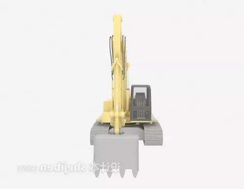 Common Excavator 3d model Common Excavator 3d model