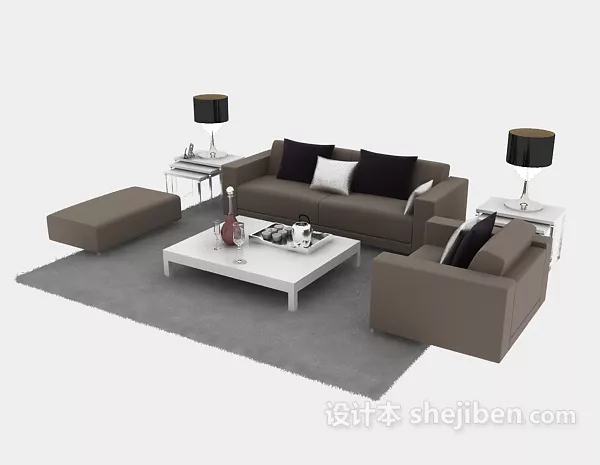 Sectional Sofa Ada 3d model