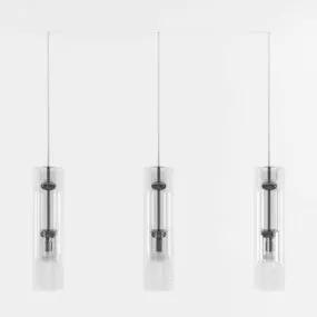 Simple Style Hanging Chandelier 3d model