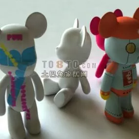 Children Toys Stuffed Toys 3d model