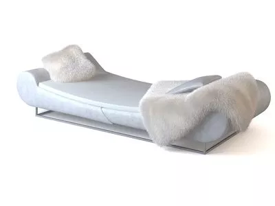 Single Sofa Bed 3d model Single Sofa Bed 3d model