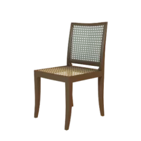 Single Rattan Chair Furniture 3d model