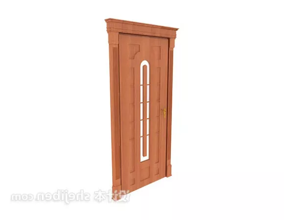 Door Window For Bathroom 3d model
