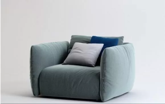 Single Cube Sofa Armchair 3d model Single Cube Sofa Armchair 3d model