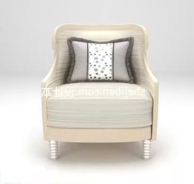 Armchair Edge Shape 3d model