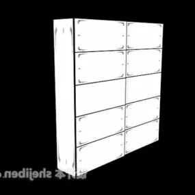 Sliding Door Wardrobe 3d model